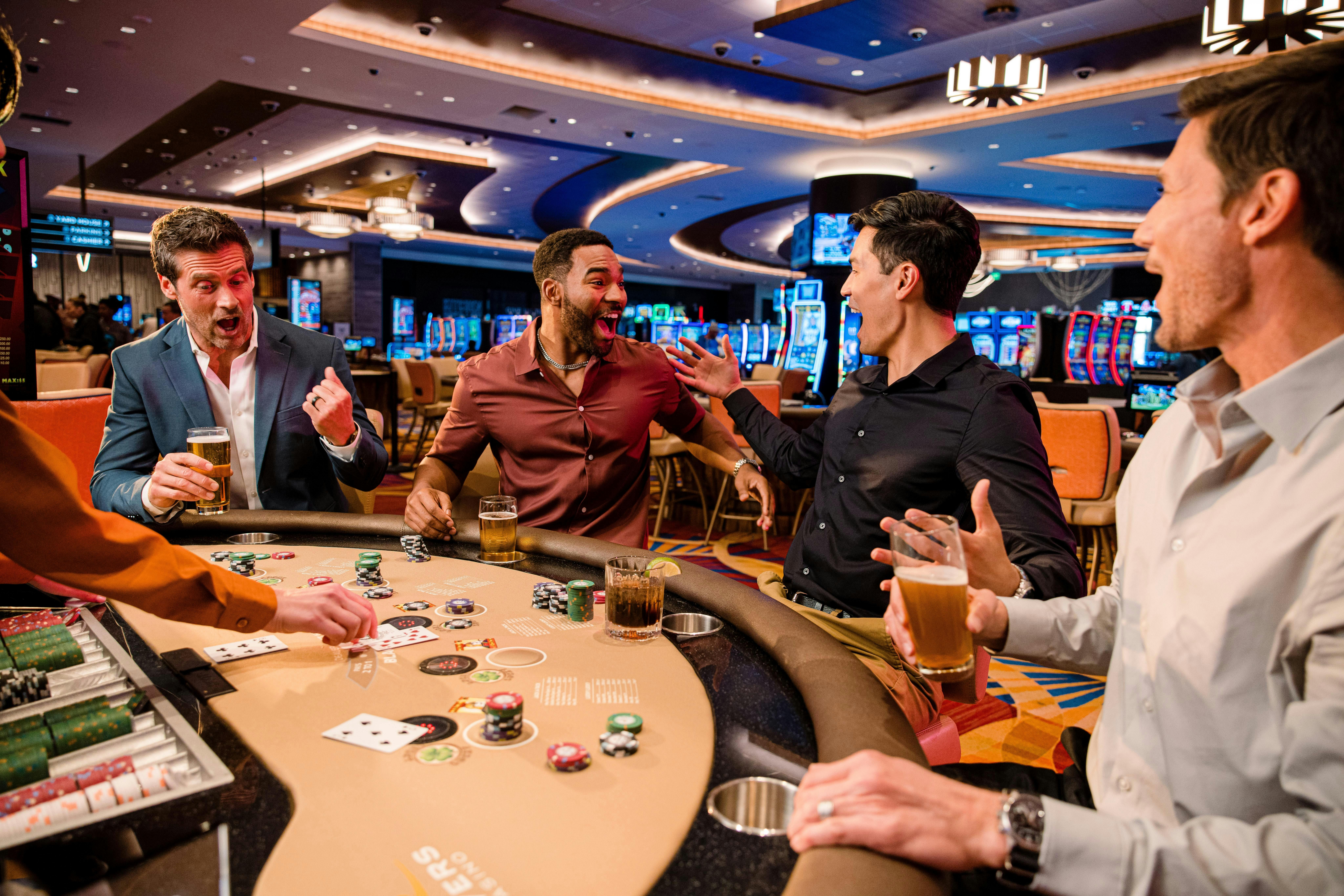 Live studio game floor